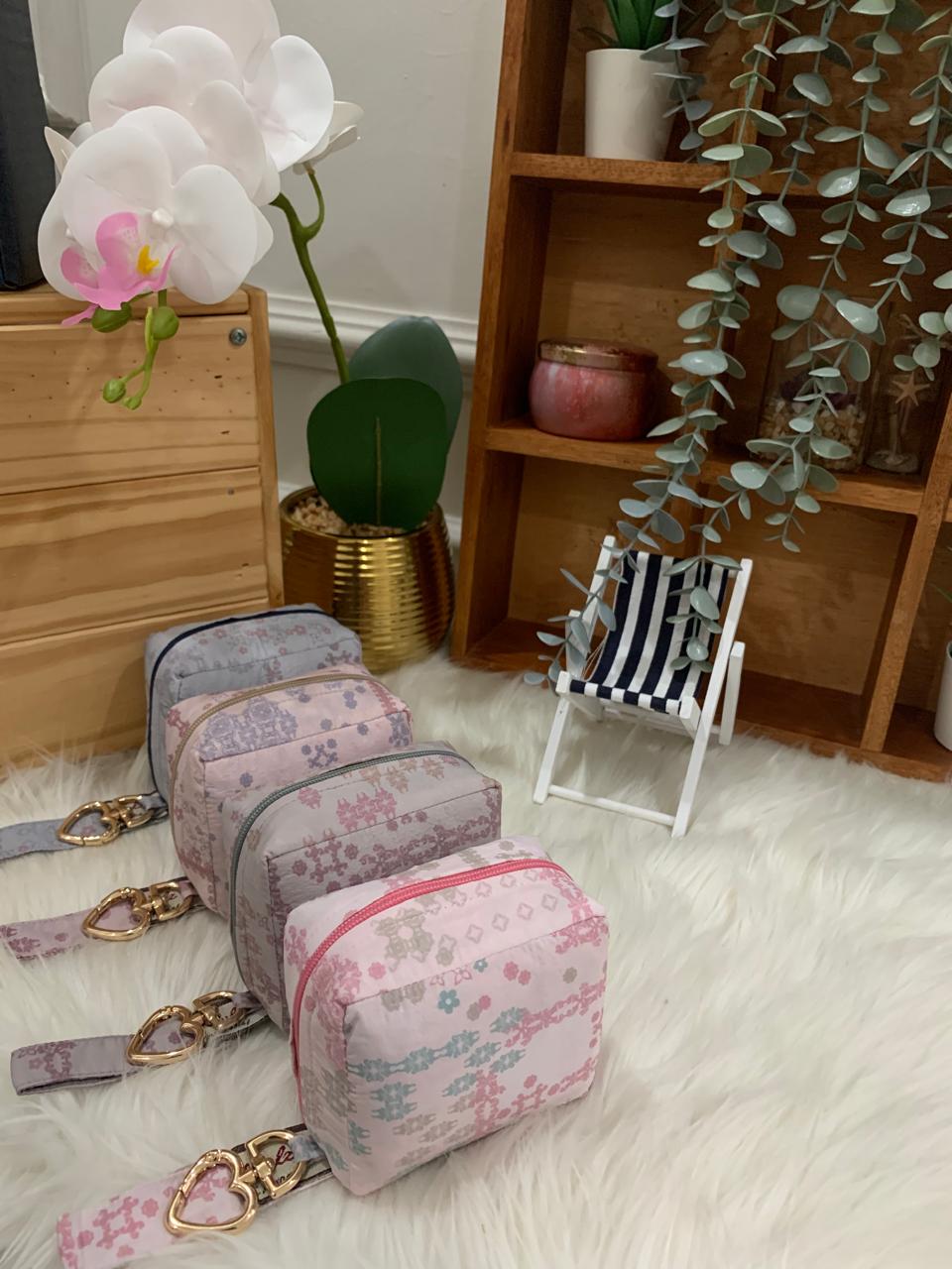 Mukena Mini Genggam Corak Etnik