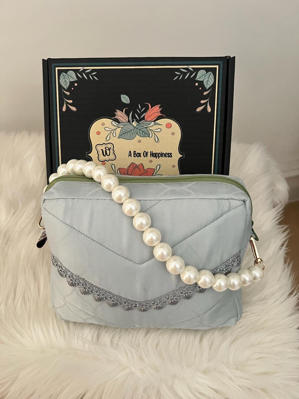 Mukena Mutiara Armani Pattern